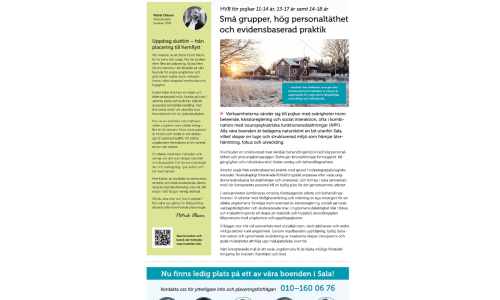 Nyhetsbrev från Insikten HVB mars 2026!